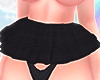 Plaid Skirt Black