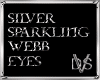 Silver Sparkling Webb