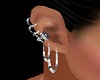 ~CR~Silver Multi Earring