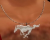 Mustang Necklace
