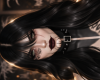 S. Hillary Black Bangs