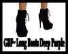GBF~ Long Boots Deep Pur