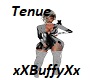 tenue argenté