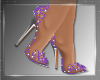 PARTY TIME HEELS Purple