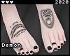 ◇Ouija Feet Tattoos