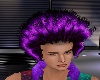 Purple disco hair