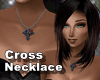 Cross w. Rose Necklace