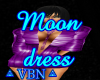 Moon dress purple