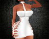 XXL White PVC Dress Sexy