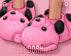 lDl Bear Slippers Pink
