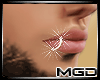MGD:.Lips Piercing Gold