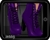 *J Ronta Boots Purple