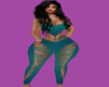 Dark Teal Jumper w Tats