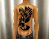 Hawk chest & back Tattoo