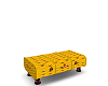 Yellow Luggage Table