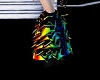 -x- rainbow monster boot