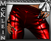PVC Pants /Boots Red
