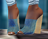 Blue Mules Sandals