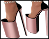 Shoes Pink Metal