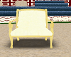 Cream & Gold Chair