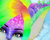 Rainbow Snakeskin Ears 2
