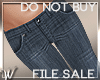 *W* Jeans File Sale 2
