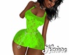 Lime Lace Romper
