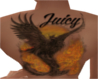 Juicy Phoenix Back Tatt