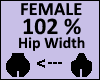 Hip Scaler 102% Female