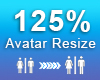 125% Avatar Scaler M/F