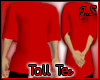 J.S Red Tall Tee