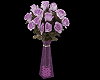 Purple Roses/Vase