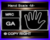 Hand Scale -M-