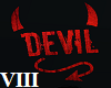 W| Devil Headsign