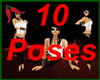 10 poses