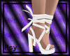 W. Ankle laced heel