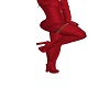 Red Thigh Boots