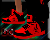 Toxic Red Sneakers