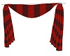RED/BLACK CURTAIN