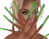 (R) Green Nails