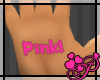 *P* Pink hand tat