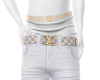 LV White Jeans