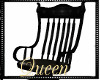 !Q Dark Antique Chair