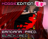 ME|BandanaPred|Blk/Red