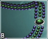 Mardi Gras Bead Necklace