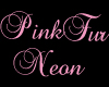 Pink Fur Neon Sign
