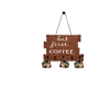 rooster coffee cup rack