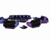 Purple/Blue Sofa