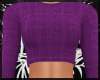 Lavender Sweater Top
