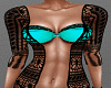 H/Teal Bikini/Jacket SL